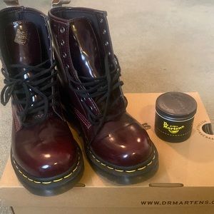 Dr Martins Cherry Red